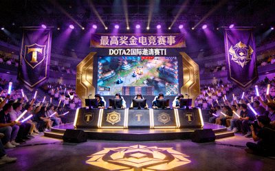 DOTA2国际邀请赛TI盛况 - 最高奖金电竞赛事
